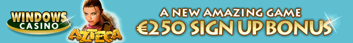 Windows Casino has a huge selection of online slots including Azteca which is a bonus rich slot